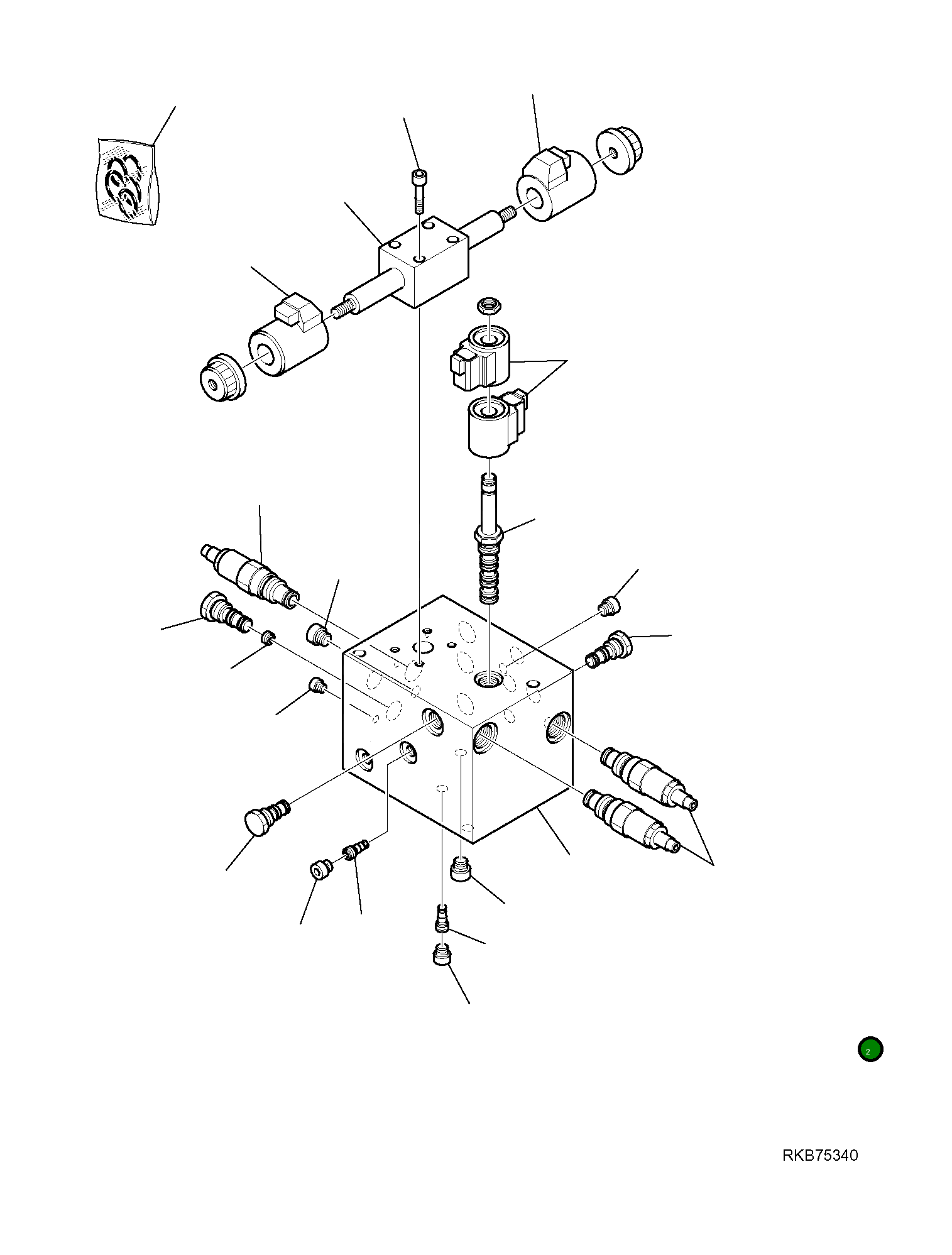 Клапан 21W-09-R3850 Komatsu