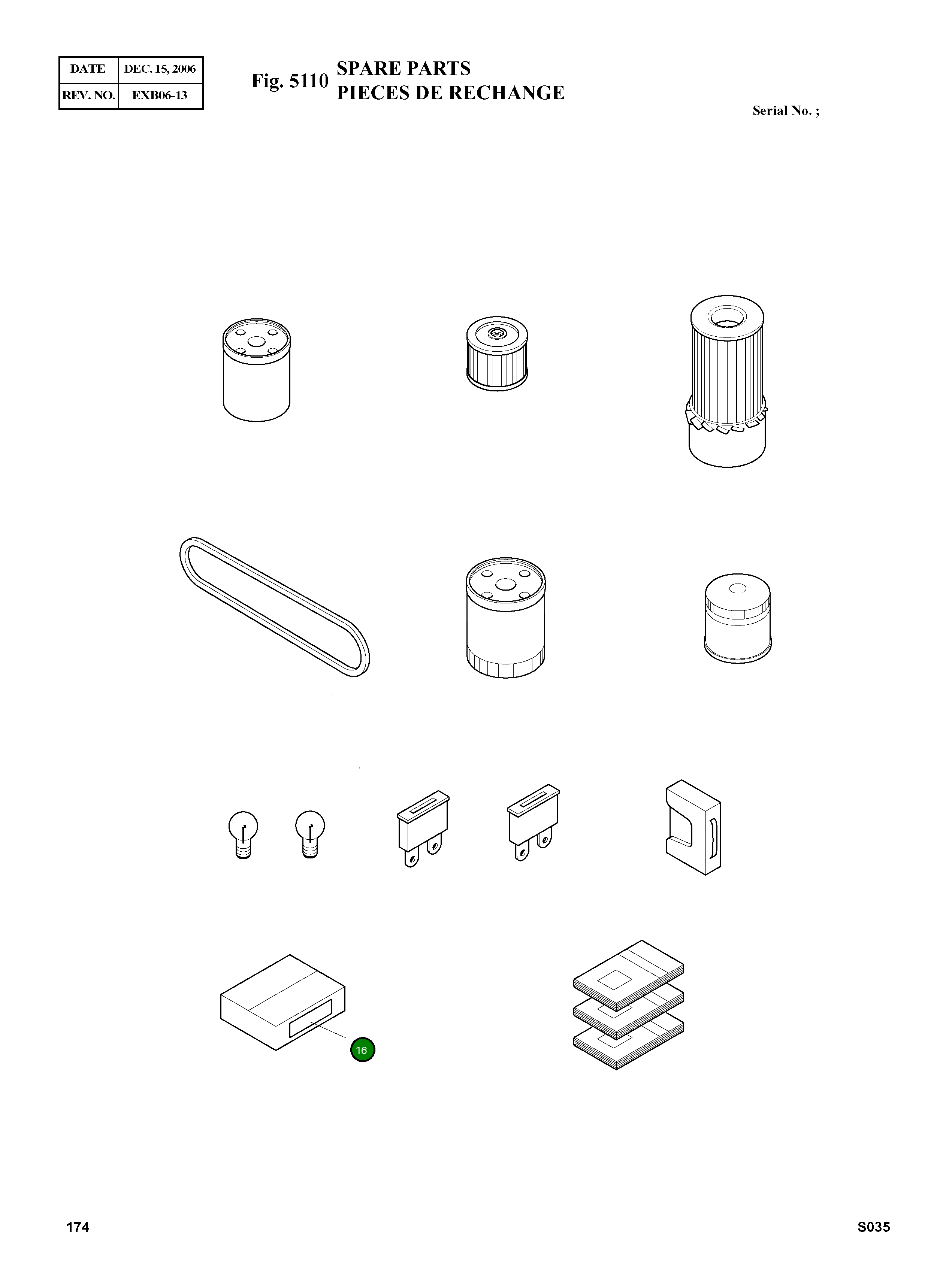 Этикетка 190-00530B Komatsu