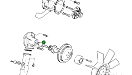 Подшипниковый узел 65.93410-0024 Komatsu