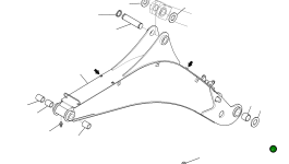 Втулка 42N-856-1170 Komatsu