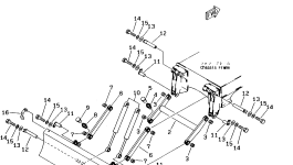 Задний бульдозерный отвал 20G-47-K1270 Komatsu