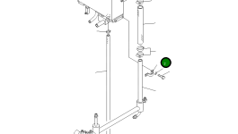 Хомут 07282-14311 Komatsu