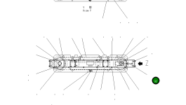 Шпилька MFK0000463 Komatsu