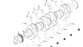 Коренной подшипник 6742-01-5485 Komatsu