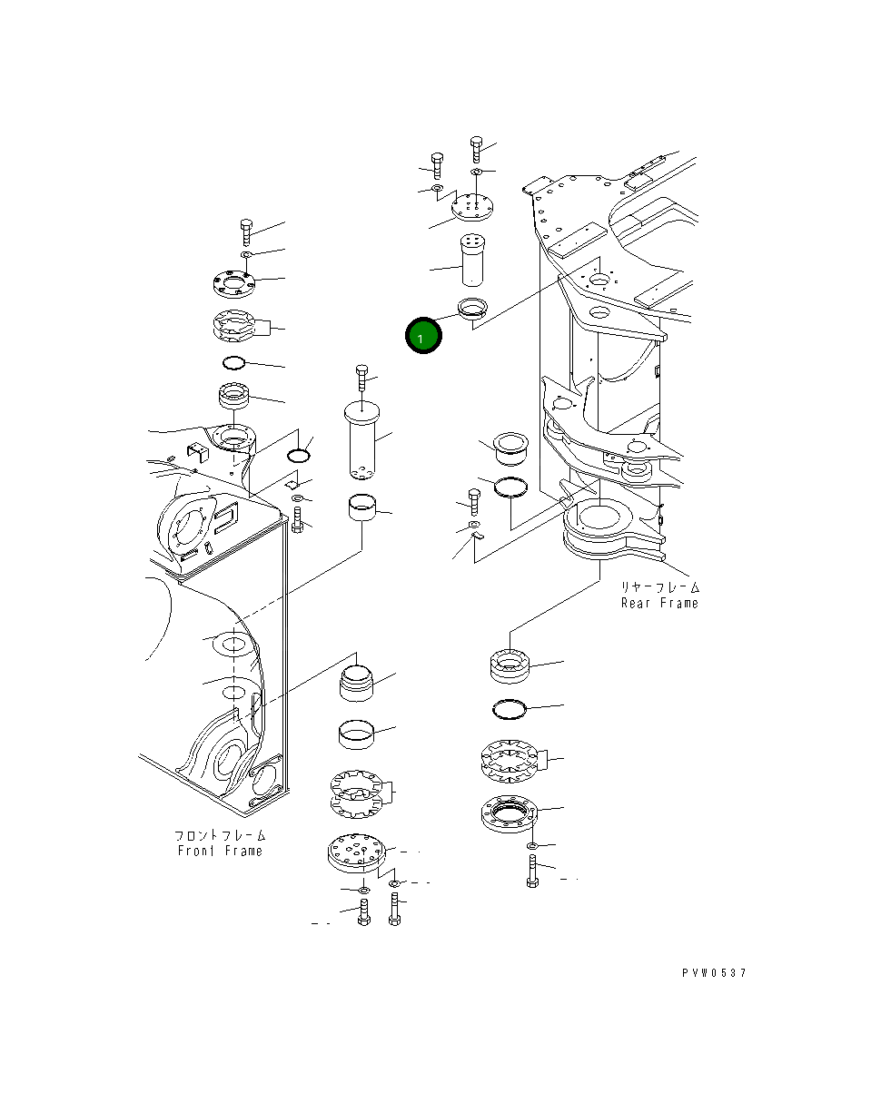 Втулка 42C-46-13120 Komatsu