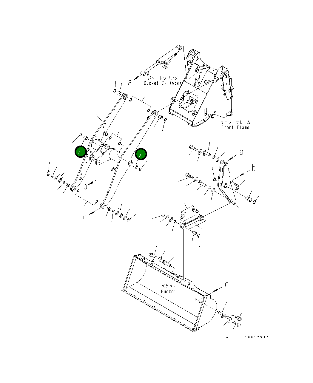 Втулка 416-70-11870 Komatsu