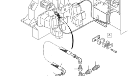 Шланг в сборе DN 10x4600 514 676 98 Komatsu