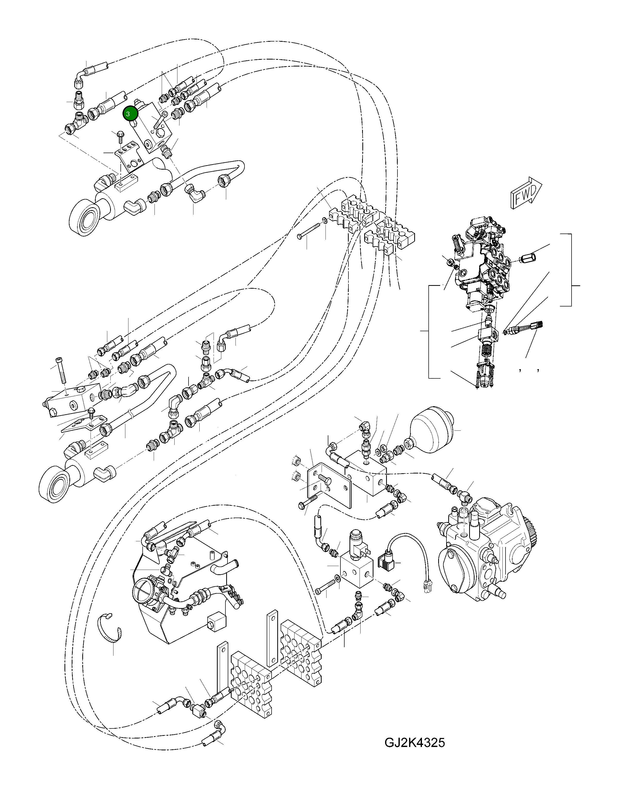 Клапан 42T-62-23330 Komatsu