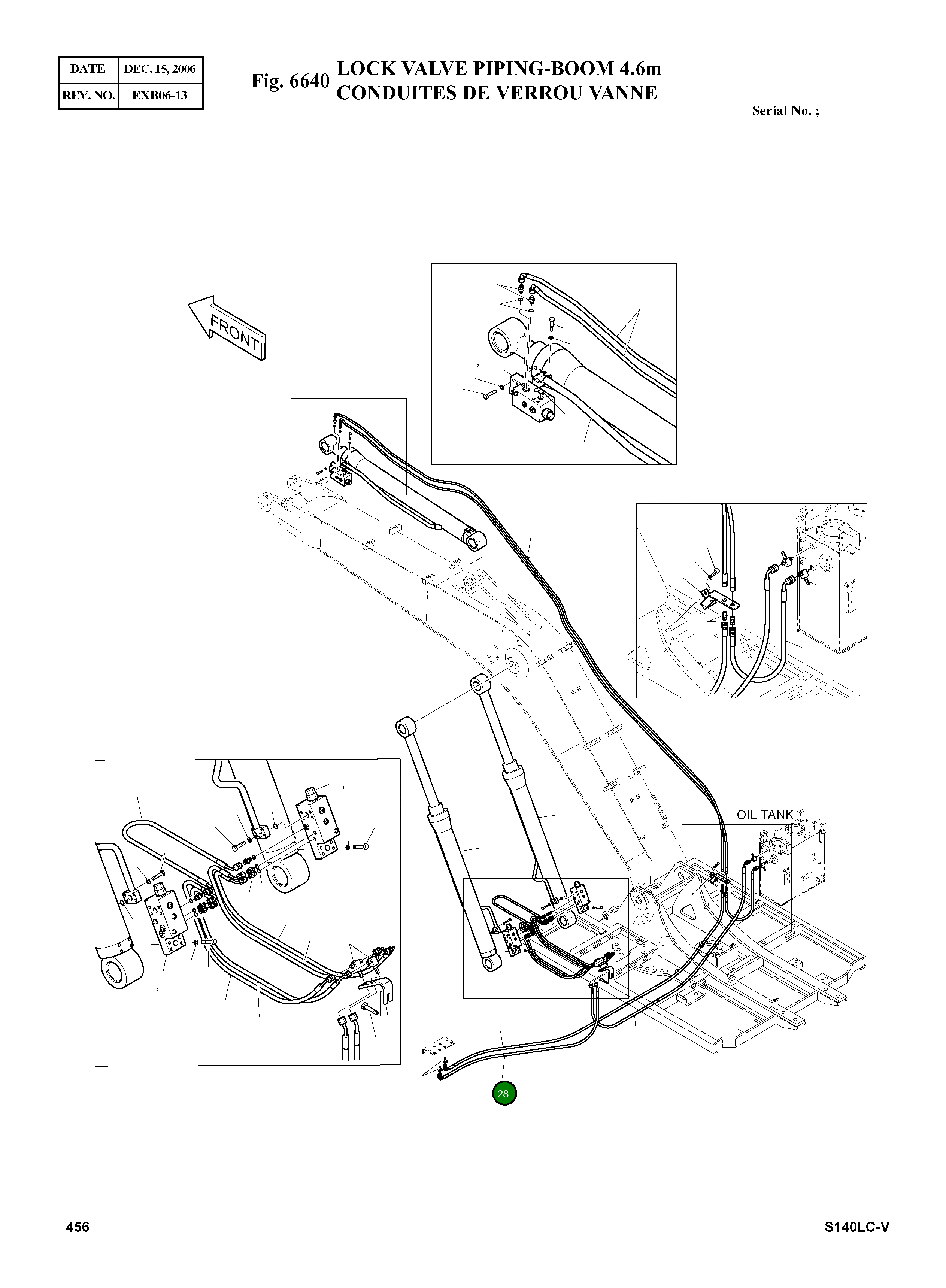Шланг PF3/8-1850L DS2093086 Komatsu