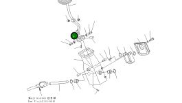 Шарнир 14Y-43-11350 Komatsu