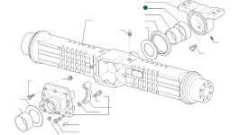 Втулка 42T-23-H0P24 Komatsu