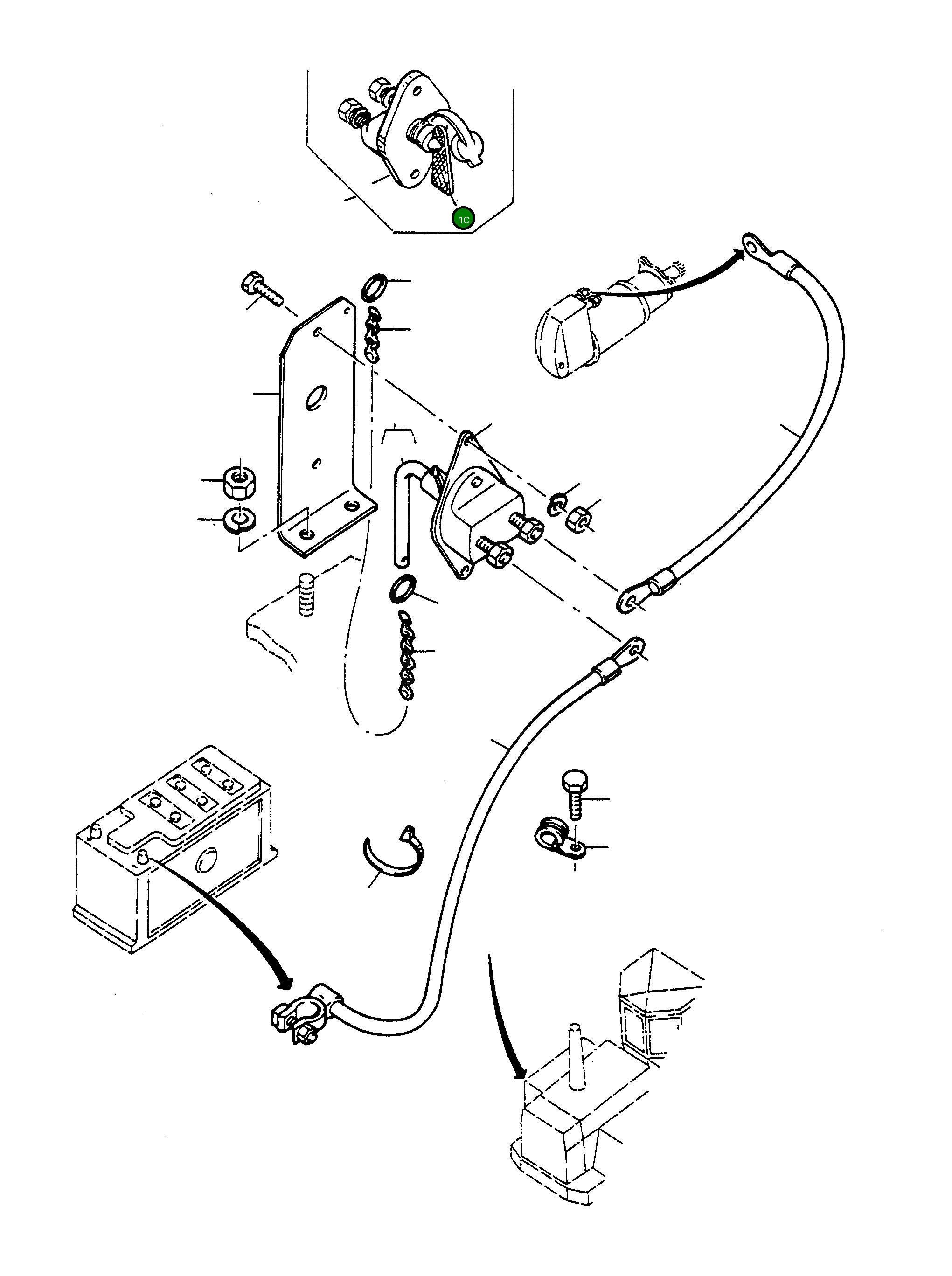 Шпонка 3235682M1 Komatsu