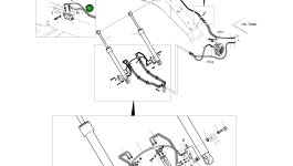 Шланг PF1/4-5350L 2184-1046D282 Komatsu