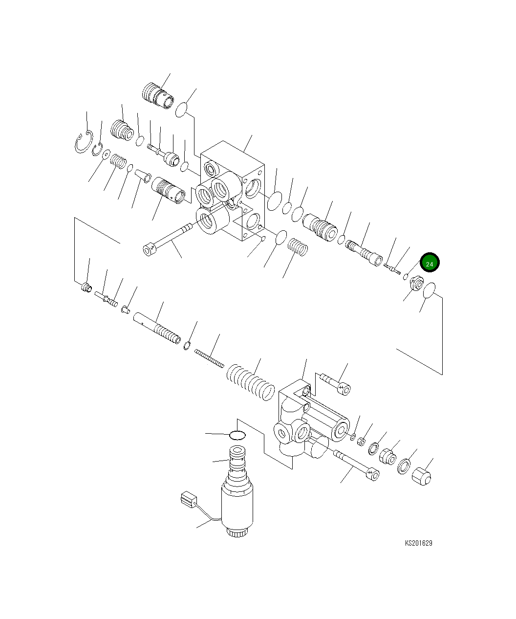 Шайба 20E-60-K5830 Komatsu