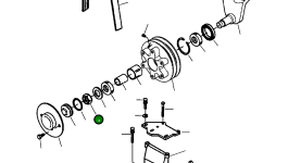 Стопорная гайка 1238 297 H1 Komatsu