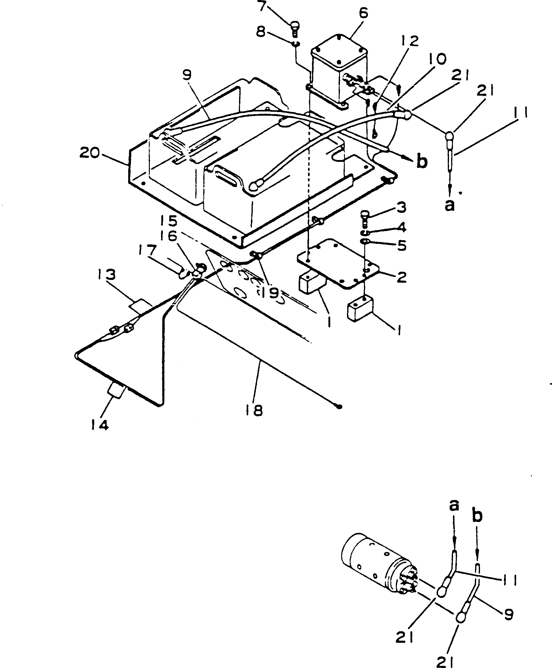Кронштейн 566-95-15180 Komatsu