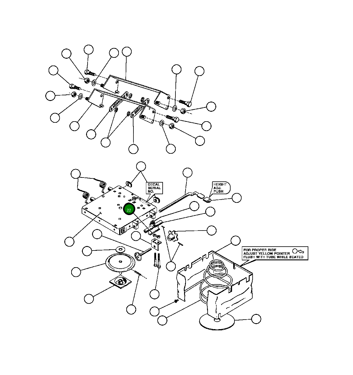 Контргайка - 1/4" - 20NC (2) VP0589 Komatsu