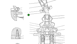 Штанга-рукоятка 108313 Komatsu
