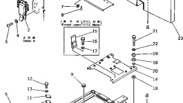 Пластина 205-46-63162 Komatsu