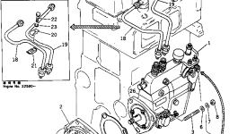 Гайка 6142-72-3250 Komatsu