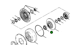 Шариковый подшипник 606 265 C91 Komatsu