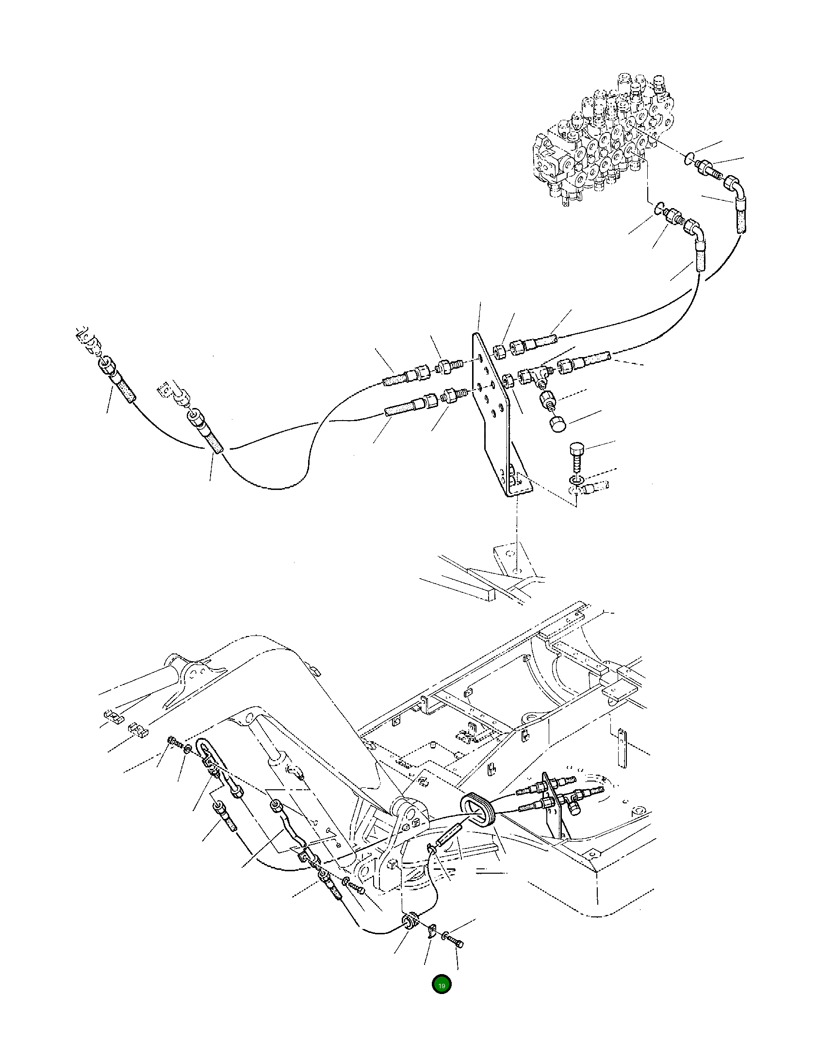 Хомут 3F1096050 Komatsu