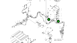 Шланг в сборе, 2000MM 209-04-41630 Komatsu