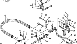 Хомут 20T-62-54281 Komatsu