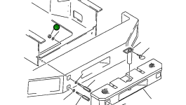 Стопорная гайка 426-974-1120 Komatsu