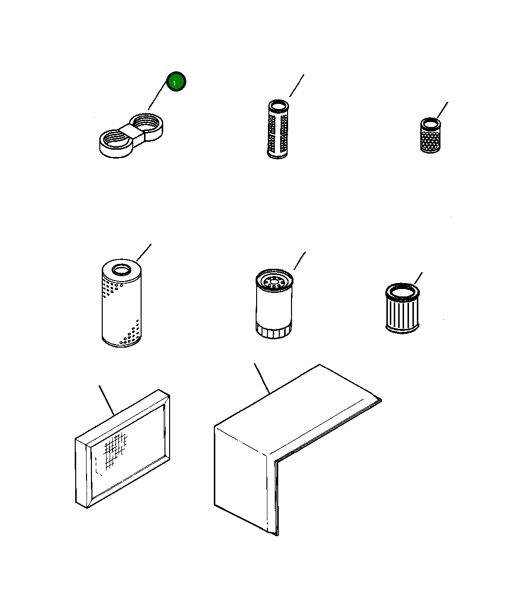 Рифлёный ремень 1304 872 H1 Komatsu