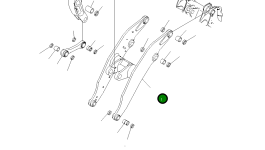 Штанга (приварная) 426-S95-2950 Komatsu