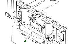 Втулка 4227360M1 Komatsu