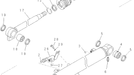 Гайка 707-67-30920 Komatsu