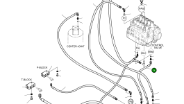 Шланг PF3/8-900L 2184-1062D82 Komatsu