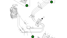 Шланг 1880MM,RED 21W-62-43721 Komatsu
