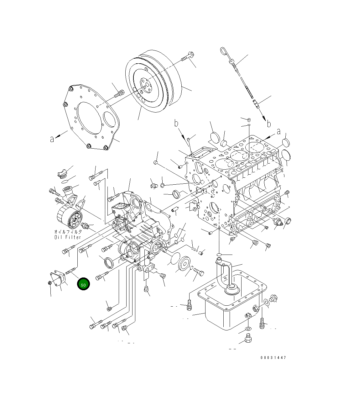 Шпилька KT15221-8821-0 Komatsu