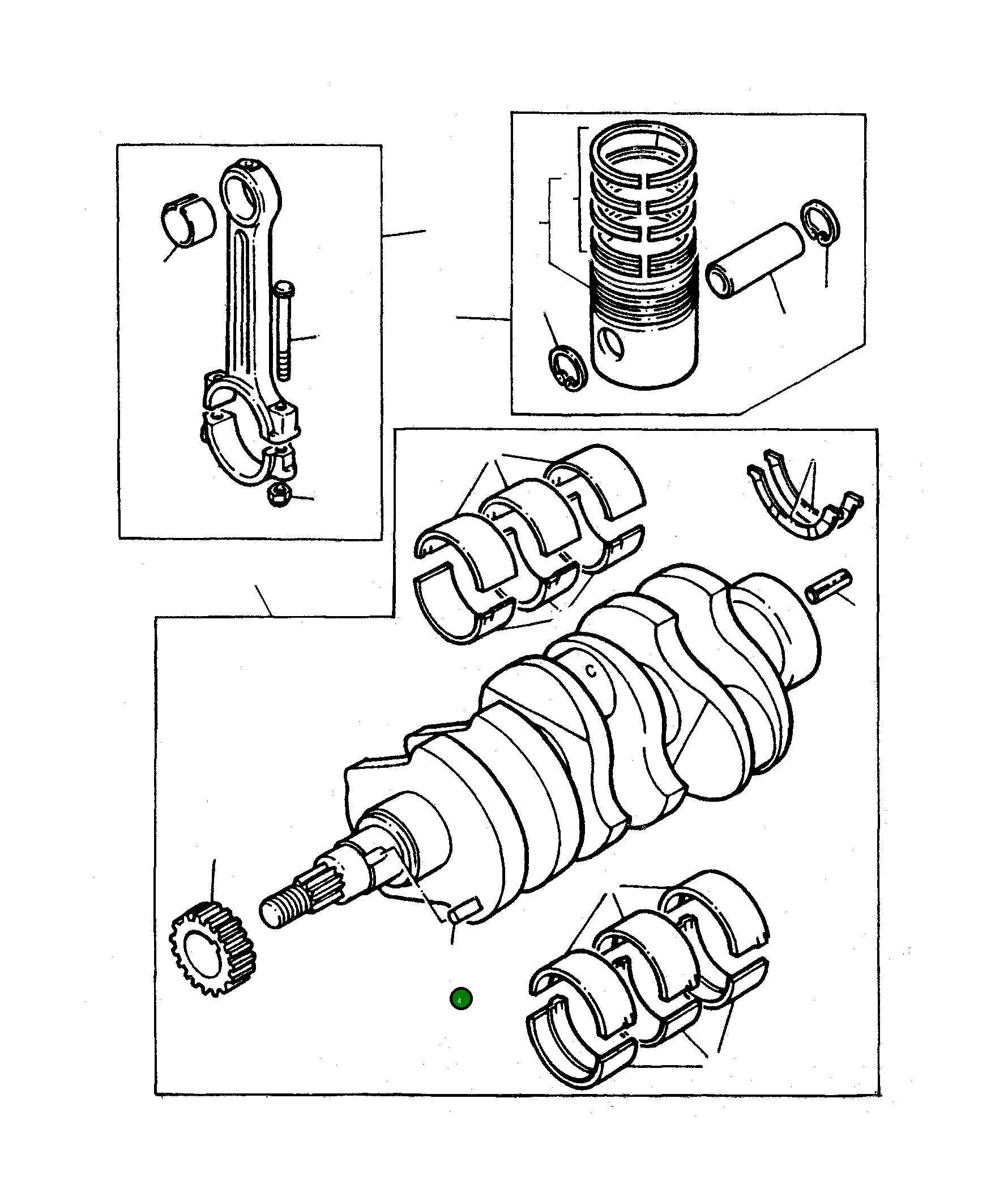 Шпонка PKP000056 Komatsu
