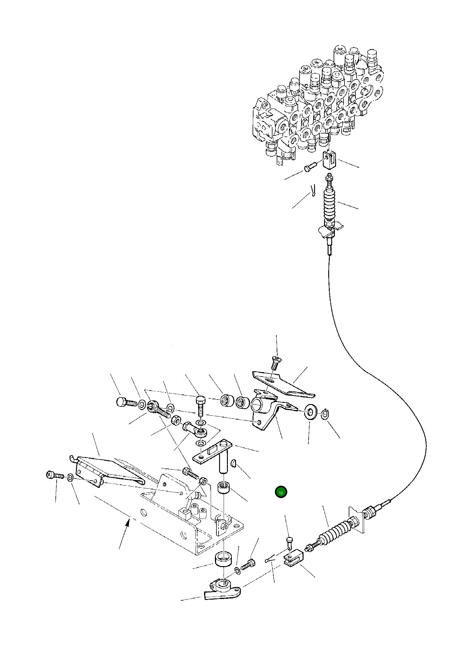 Шпонка 500611665 Komatsu