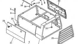 Защитный кожух 22X-54-15810 Komatsu