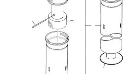 Фильтрующий элемент (гидробак) 988 778 Komatsu