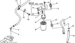 Фильтр в сборе 361-62-23200 Komatsu
