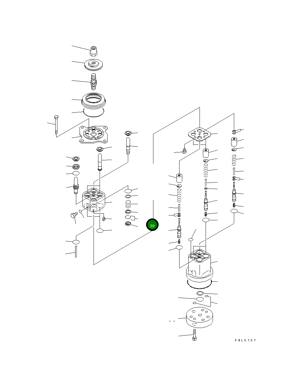 Шарик 702-16-55590 Komatsu