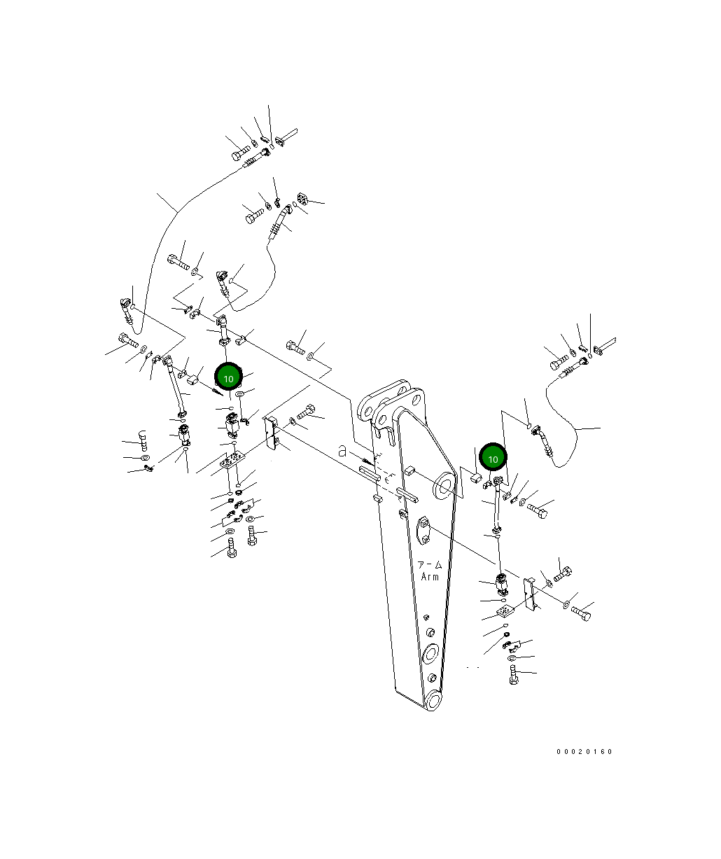 Сиденье 20K-62-35610 Komatsu