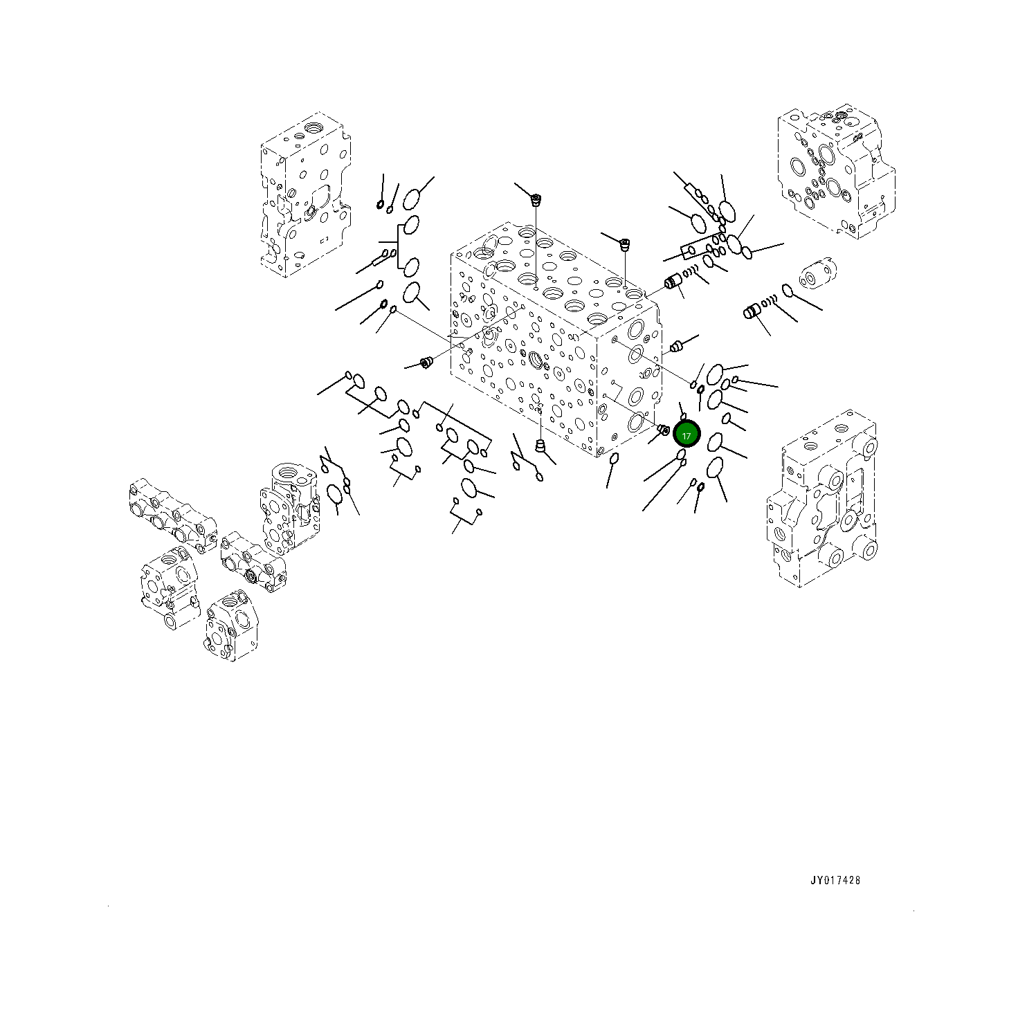 Клапан 7234615150 Komatsu