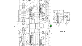 Игольчатый подшипник 212285 Komatsu