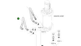 Шланг PF3/8-800L 2184-1096D49 Komatsu
