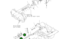 Хомут 6165-51-2490 Komatsu