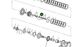 Игольчатый подшипник 157 723 C91 Komatsu