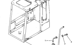 Хомут 205-54-17840 Komatsu