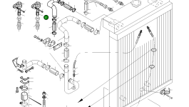 Шланг в сборе DN 8x680 519 522 98 Komatsu